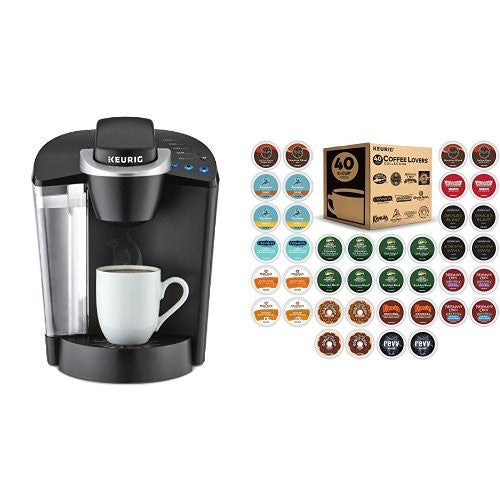 Keurig brewer & 40ct k-cup variety pack