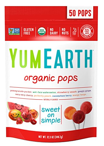 50 YumEarth Organic Lollipops