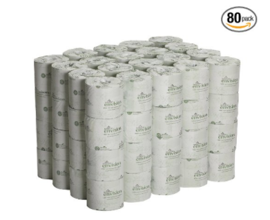 Pack of 80 Georgia Pacific toilet paper