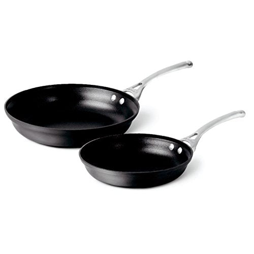 Calphalon Hard-Anodized Aluminum Nonstick 10″ And 12″ Frying Pan Set