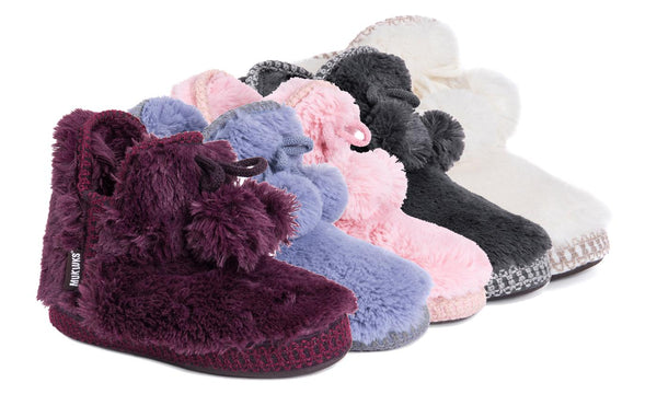 Muk Luks Women's Faux-Fur Amira Slippers