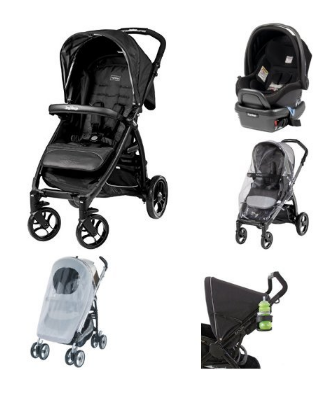 Peg Perego Booklet, Onyx Bundle