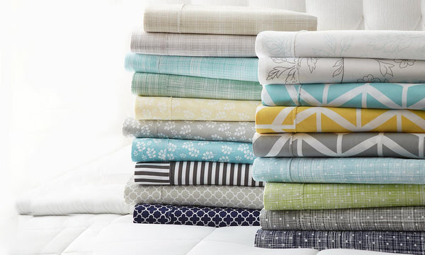 Merit Linens Soft Printed Bed Sheet Set