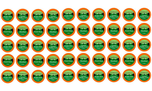 Mixpresso Single-Serve Coffee Pods for Keurig (50-Count)