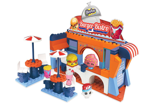 The Bridge Direct Shopkins Kinstructions - Kit de construcción de Burger Bistro
