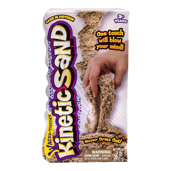 Arena de juego exprimible Kinetic Sand, marrón