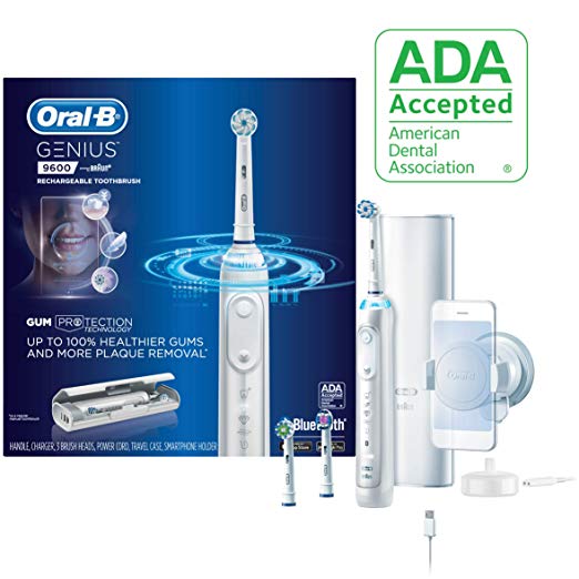 Oral-b 9600 Cepillo de dientes eléctrico, 3 cabezales