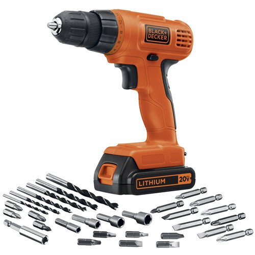 Black & Decker Drill with 30 Accessories