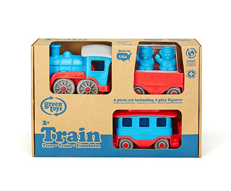 Green Toys Tren, Azul/Rojo
