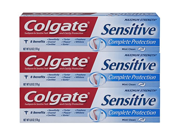 Pack of 3 Colgate Sensitive Toothpaste