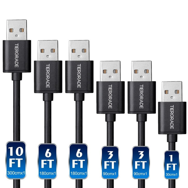 Pack of 6 micro USB cables
