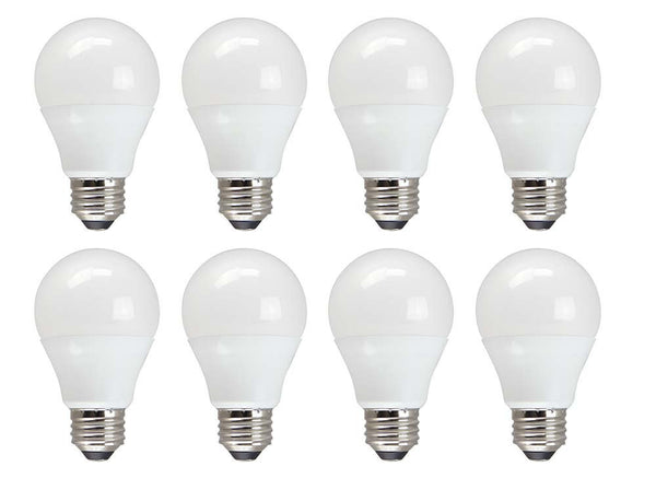 Pack de 8 bombillas LED no regulables