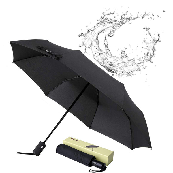 Windproof Compact Folding Umbrella
