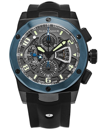 Alexander Nikos Reloj Suizo Azul