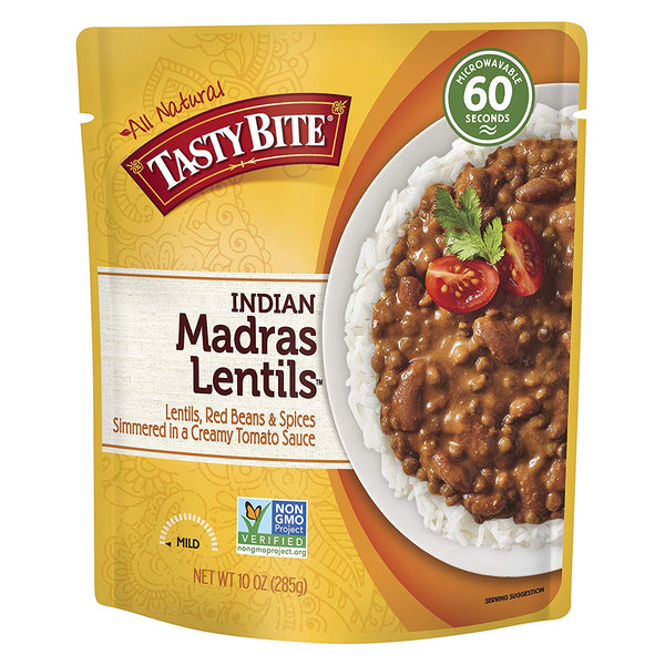 6-Pack of 10-Oz Tasty Bite Indian Entree Madras Lentils