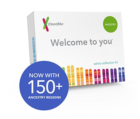 Servicio de genética personal de Ancestry de prueba de ADN 23andMe