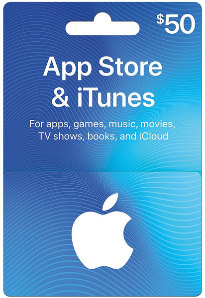 Tarjetas de regalo de App Store y iTunes
