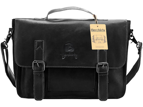 Laptop messenger shoulder bag