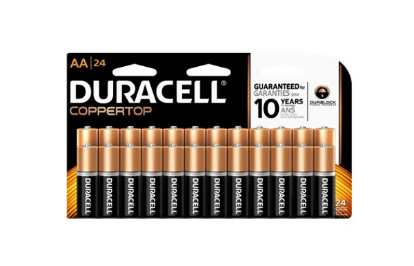Paquete de 24 pilas Duracell