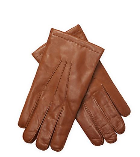 guantes de cuero para hombre