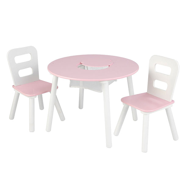 Juego de mesa redonda y 2 sillas KidKraft