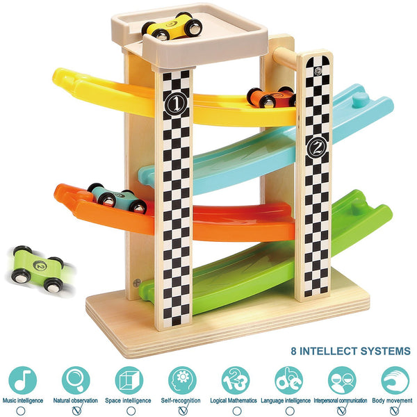 Boy and Girl Gifts Wooden Race Track