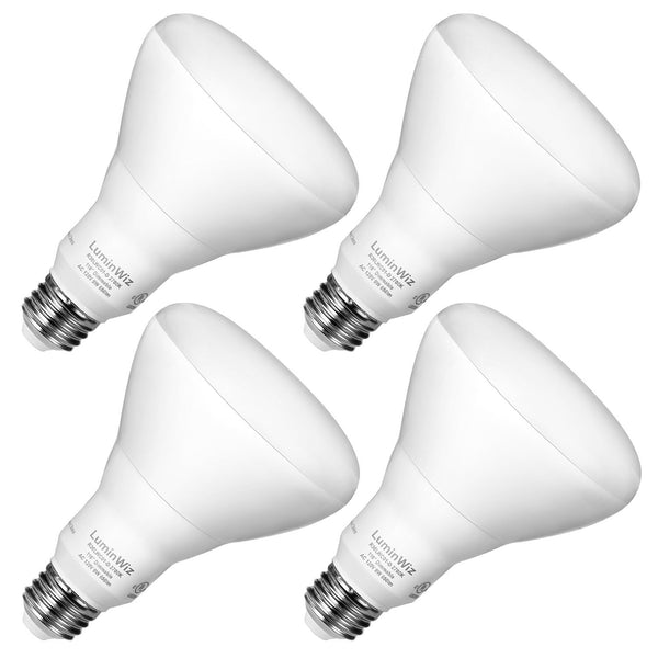 Dimmable Flood Light Bulb- 65W Equivalent, 4-Pack