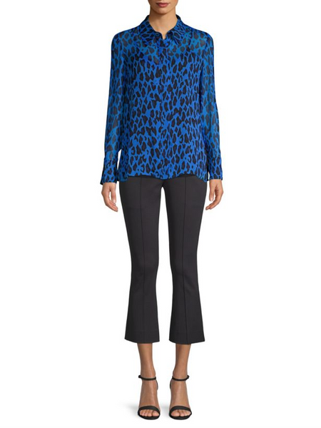 DVF chiffon blouse