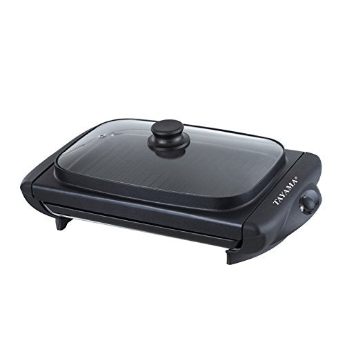Tayama Electric Griddle with Glass Cover