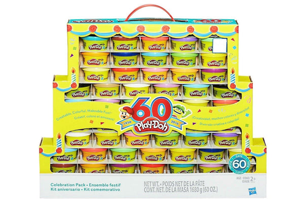 Paquete de 60 celebraciones del 60 aniversario de Play-Doh