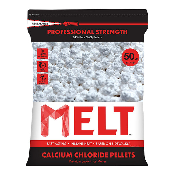 50-LB Calcium Chloride Pellets Ice Melter