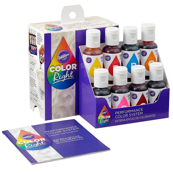 Wilton Color Right Performance Food Coloring Set