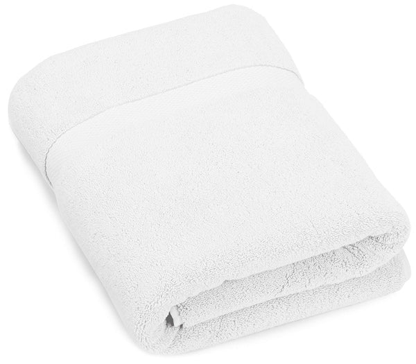 Heavyweight Luxury bath towel - white