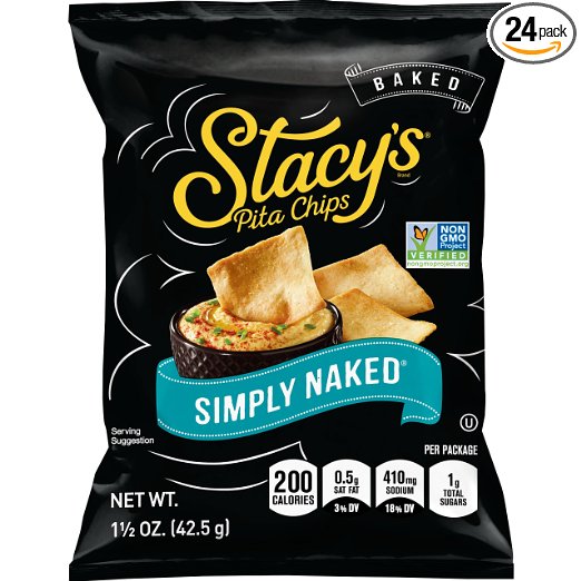 24 Bags Of Stacy’s Simply Naked Pita Chips