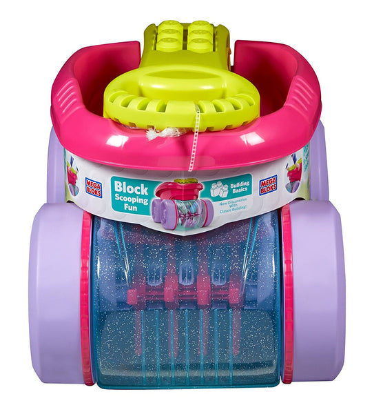 Mega Bloks Block Scooping Wagon Building Set