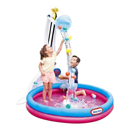 Zona de diversión Little Tikes Zona de caída Piscina para niños