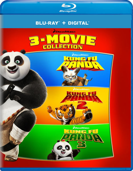 Kung Fu Panda: Colección de 3 películas (Blu-ray + Digital HD)
