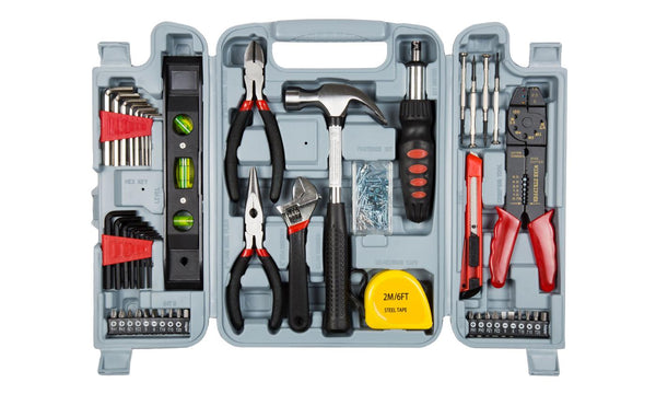130 piece Stalwart tool set with case