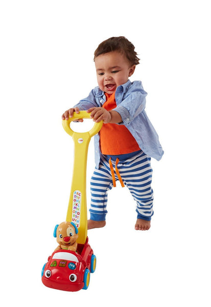 Fisher-Price Laugh & Learn Puppy's Smart Stages Push Car