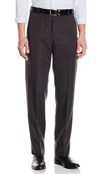 Kenneth Cole flat-front pants