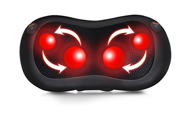 Neck and back massager