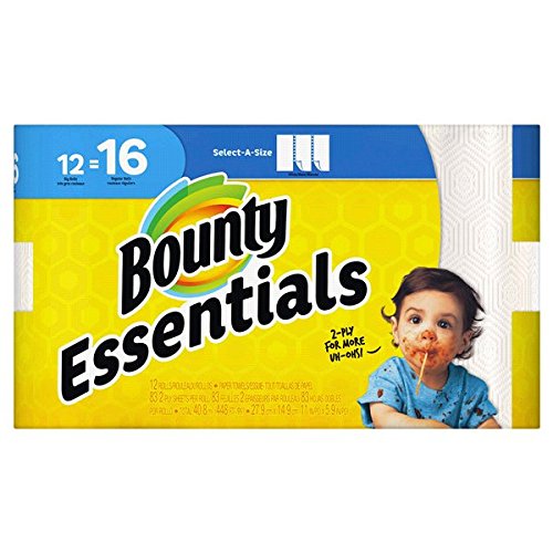 Toallas de papel Bounty, paquete de 12