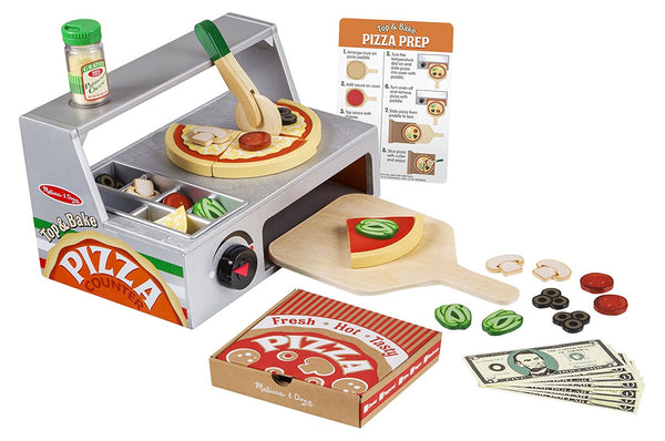 Pizza Counter Play Set For Kids