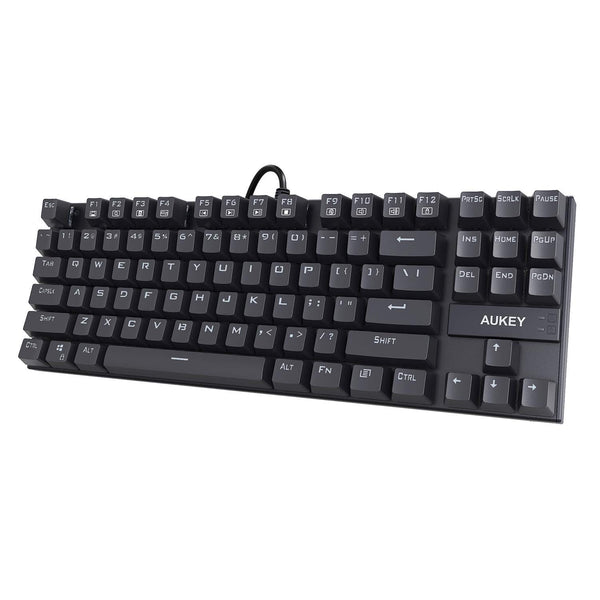 Teclados mecánicos Aukey: 104 teclas retroiluminadas $ 32, 87 teclas
