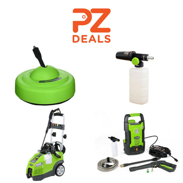 Up to 45% off Greenworks pressure washers and accessories