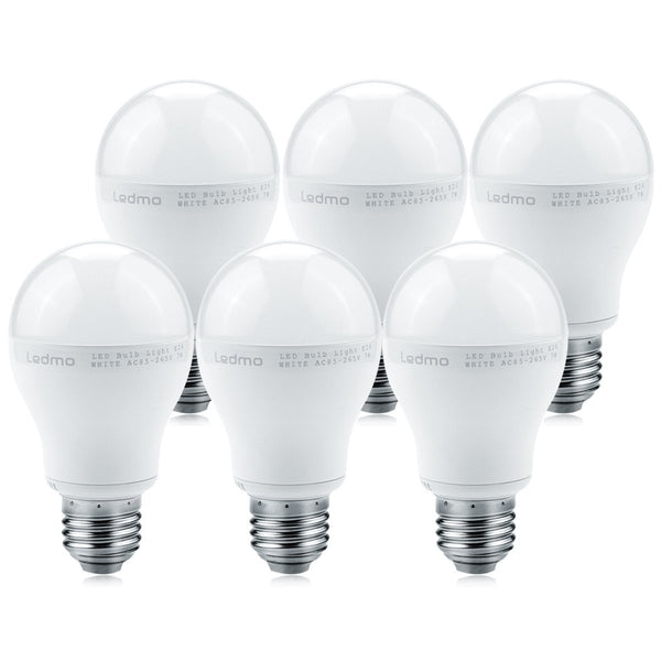 Pack of 6 LED bulbs