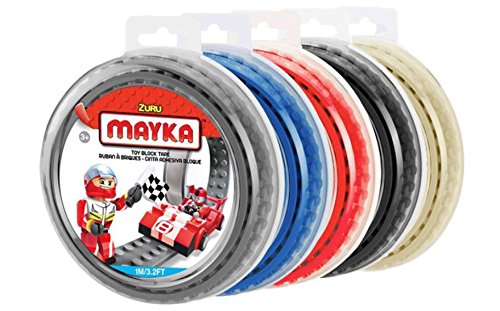 Pack of 5 Mayka Toy Block Tape (Compatible with Lego)