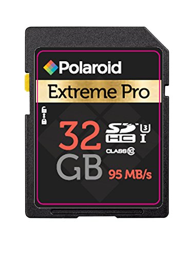 Tarjeta SD Polaroid de 32 GB de alta velocidad Tarjeta flash de memoria U3