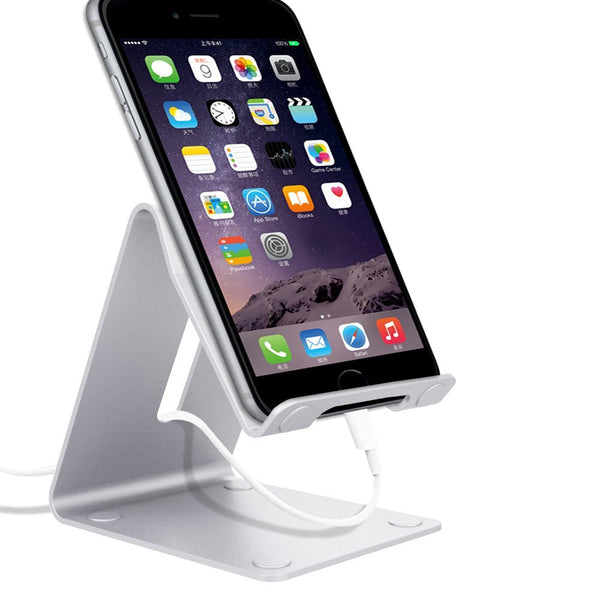 Aluminum cell phone stand