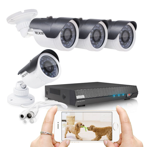 4 camera security system